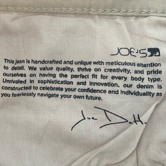 Joes Jeans The Mia High Rise Wide Ankle Jeans Gold Foil 27 - Picture 13 of 15